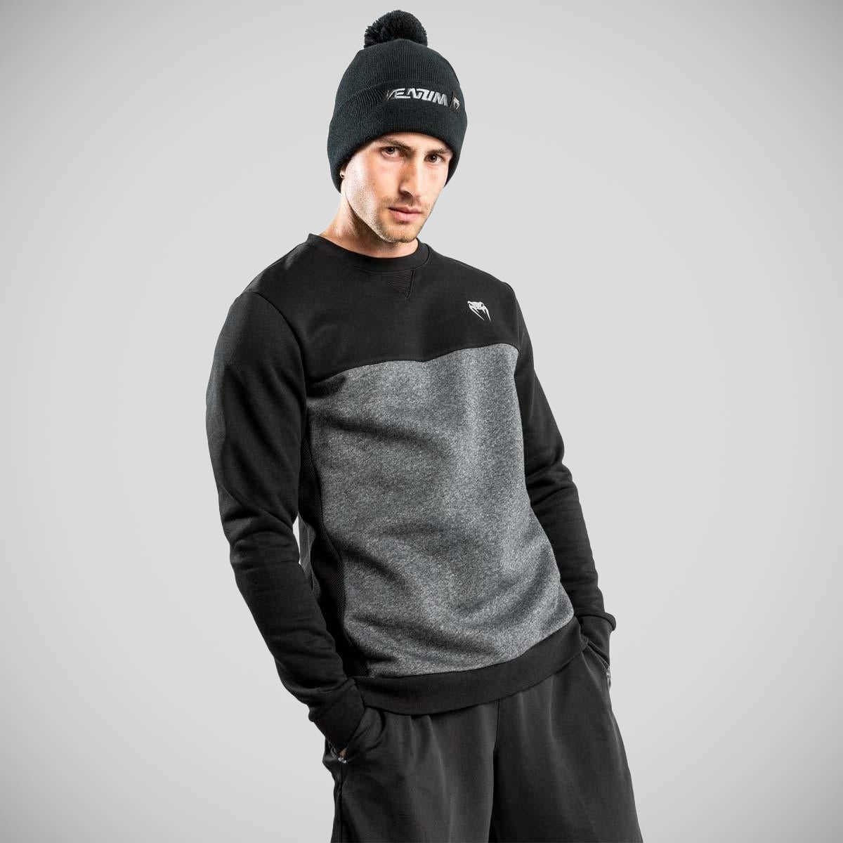 Venum Rafter Light Sweatshirt Black/Grey    at Bytomic Trade and Wholesale