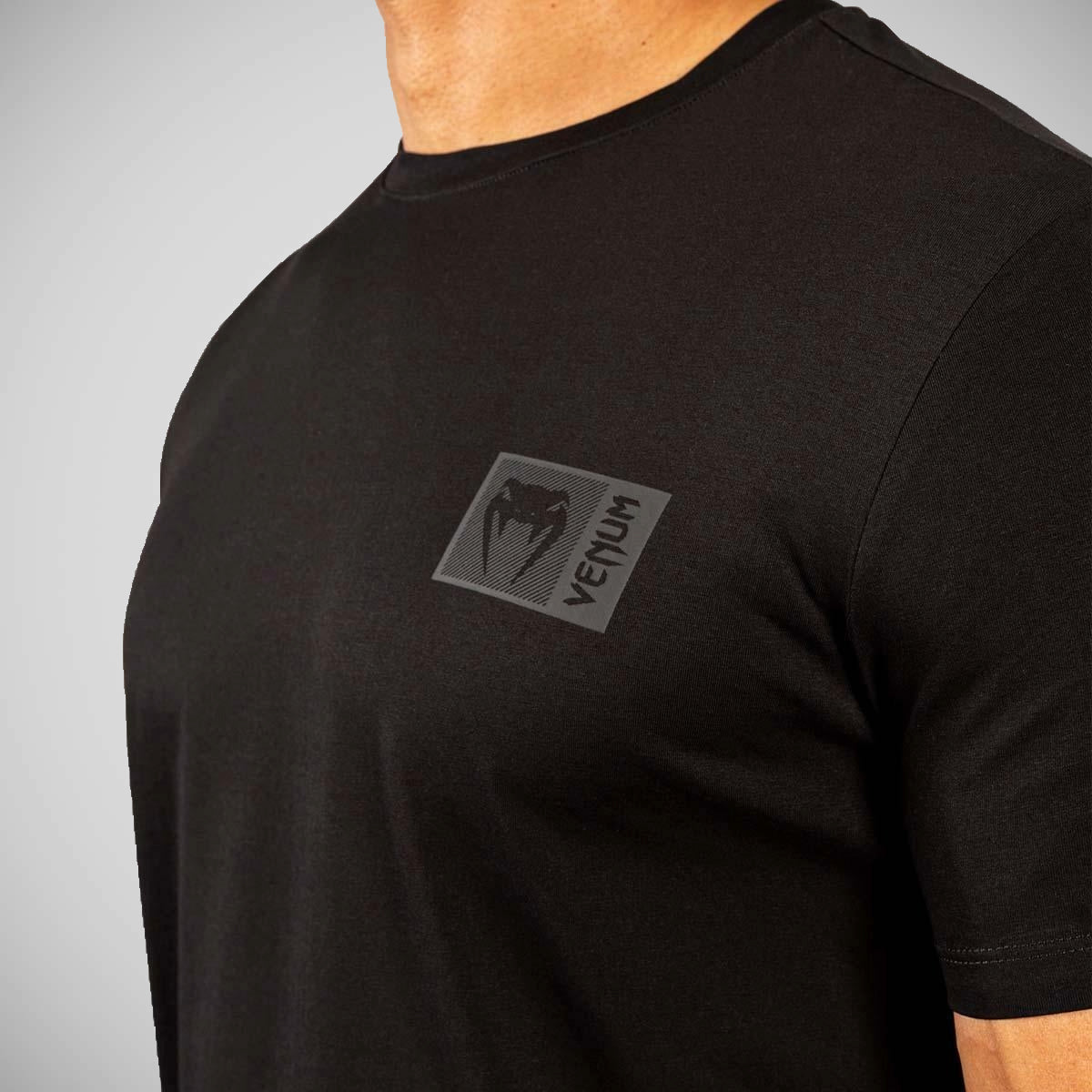 Venum Stamp T-Shirt Black    at Bytomic Trade and Wholesale