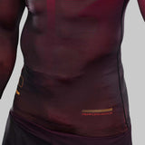 Venum Tactical XT Long Sleeve Rash Guard Black/Burgundy/Gold