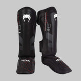 Venum Tactical XT Shin Guards Black/Red at Bytomic Trade and Wholesale