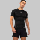 Venum Tactical XT Short Sleeve Rash Guard Black/Red    at Bytomic Trade and Wholesale