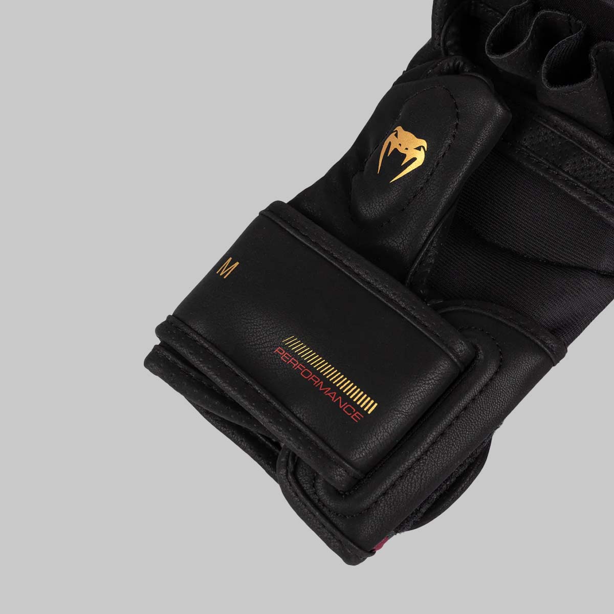Venum Tactical XT Sparring Gloves Black/Burgundy/Gold at Bytomic Trade and Wholesale