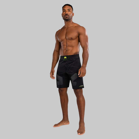 Venum Training Camp 4.0 Fight Shorts Black/Neo Green    at Bytomic Trade and Wholesale
