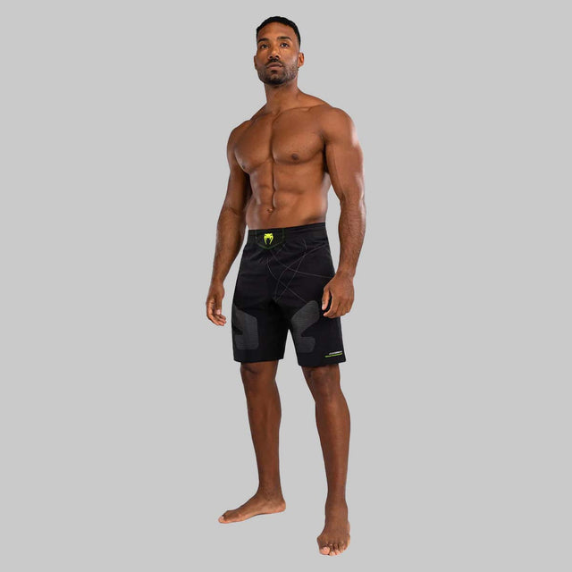 Venum Training Camp 4.0 Fight Shorts Black/Neo Green    at Bytomic Trade and Wholesale