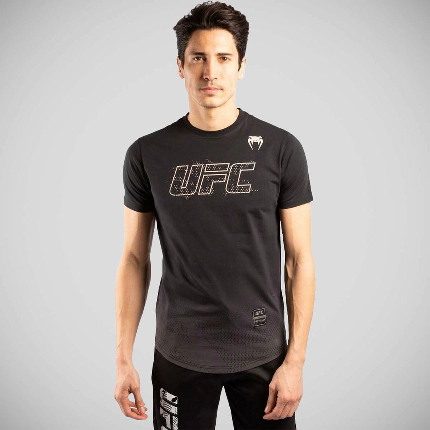 Venum UFC Authentic Fight Week 2 T-Shirt Black    at Bytomic Trade and Wholesale