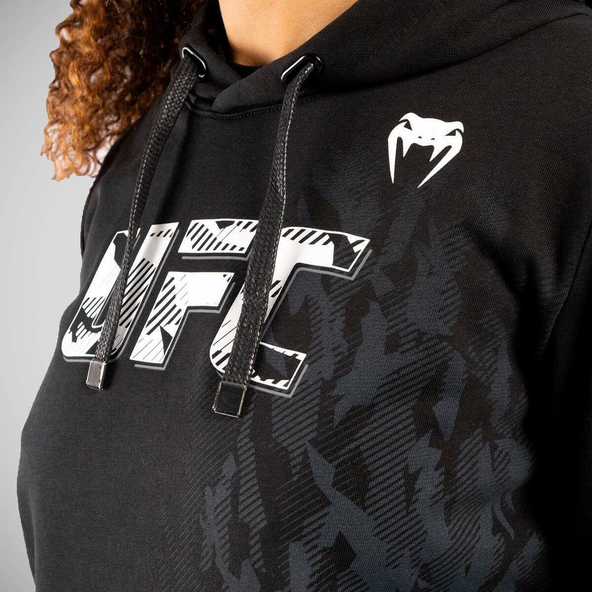 Black Venum UFC Authentic Fight Week Women's Hoodie    at Bytomic Trade and Wholesale