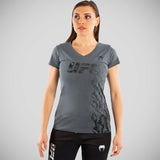 Venum UFC Authentic Fight Week Women's T-Shirt Grey    at Bytomic Trade and Wholesale