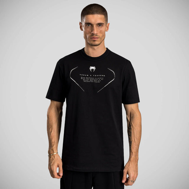 Venum x Tekken 8 Jin Kazama T-Shirt Black/White    at Bytomic Trade and Wholesale