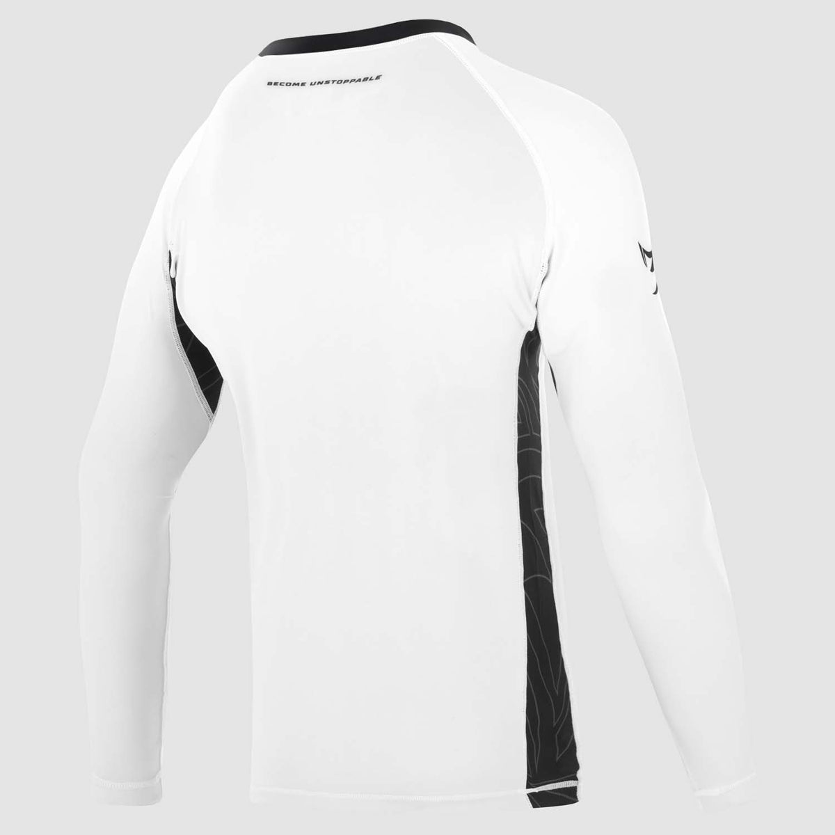 Fumetsu Icon Long Sleeve Rash Guard White/Black    at Bytomic Trade and Wholesale