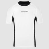 Fumetsu Icon Short Sleeve Rash Guard White/Black    at Bytomic Trade and Wholesale