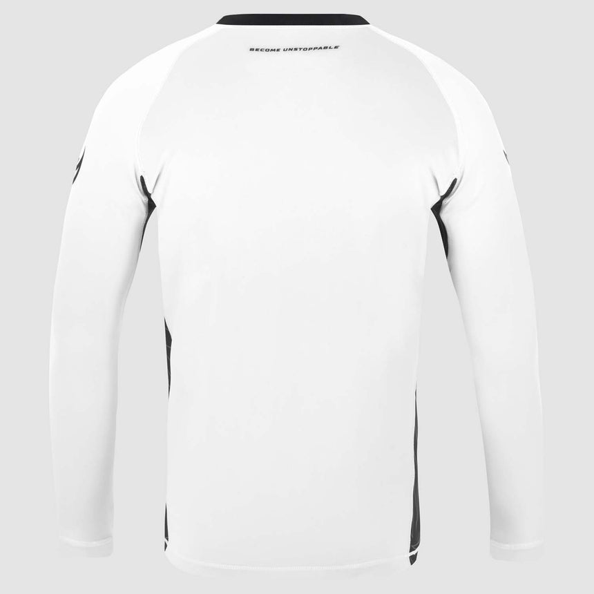 Fumetsu Icon Womens Long Sleeve Rash Guard White/Black    at Bytomic Trade and Wholesale