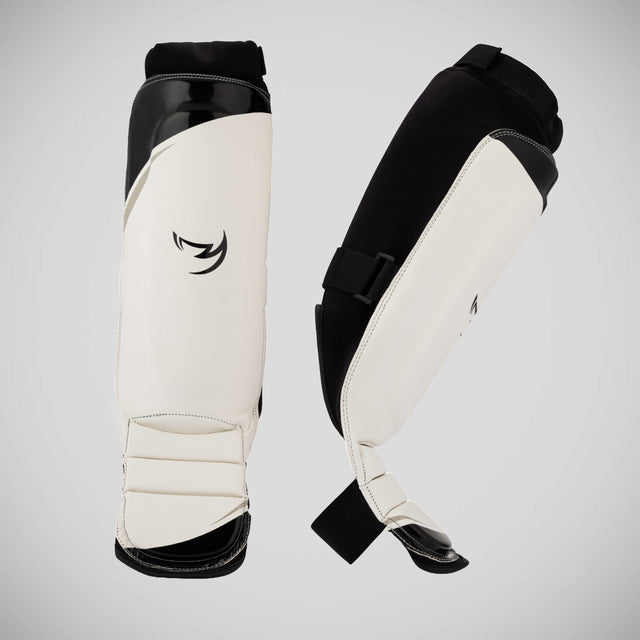 Fumetsu Ghost S3 MMA Shin Guards White/Black/Grey at Bytomic Trade and Wholesale