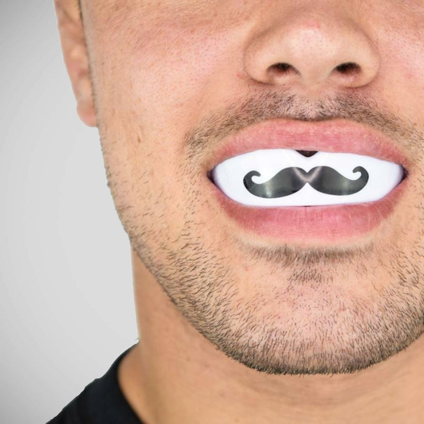 SafeJawz Extro Mo Mouth Guard White/Black    at Bytomic Trade and Wholesale