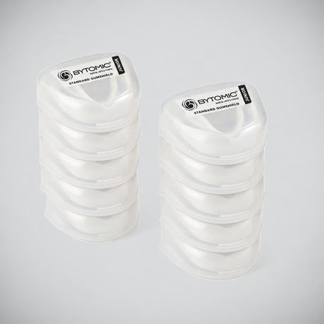 White Bytomic Gumshields Pack of 10 at Bytomic Wholesale