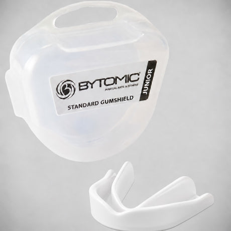Junior White Bytomic Gumshields Pack of 10