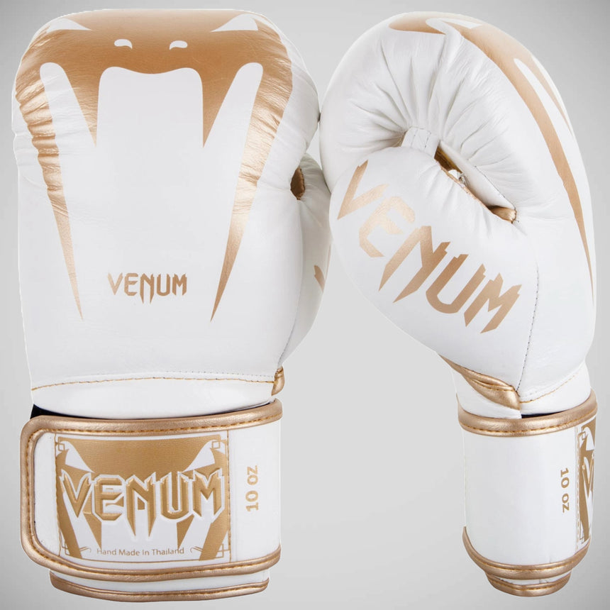 Venum Giant 3.0 Boxing Gloves White/Gold    at Bytomic Trade and Wholesale