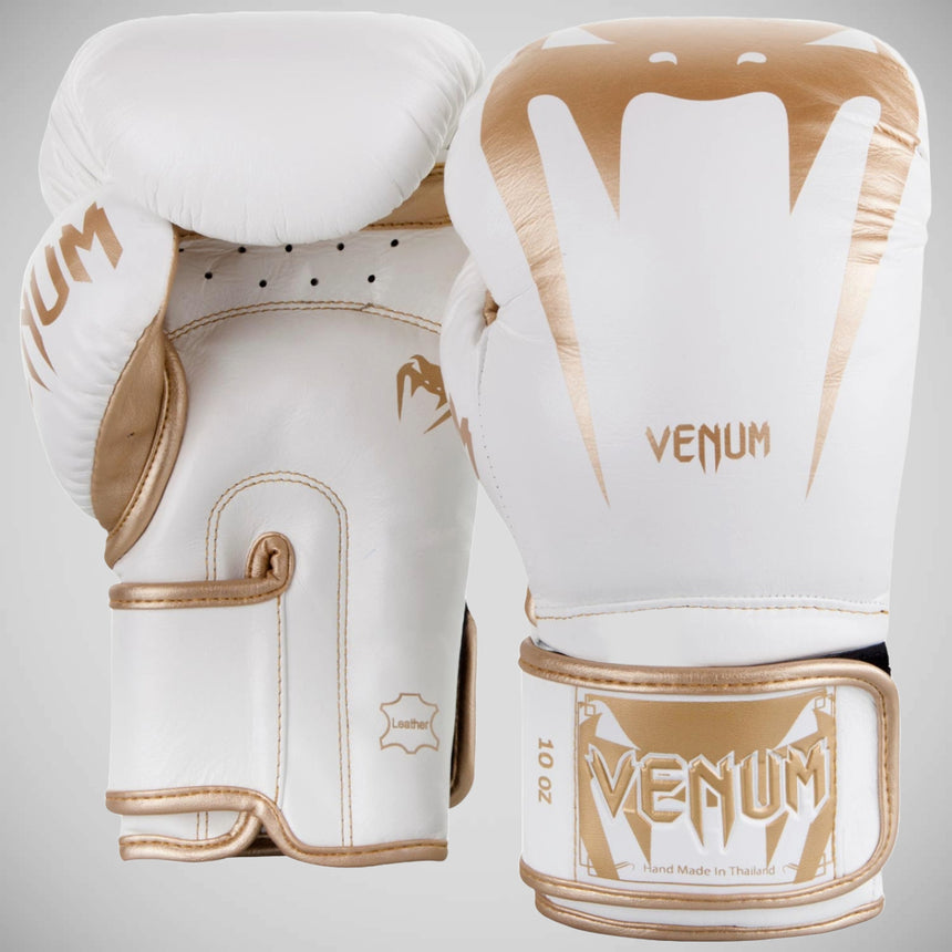 Venum Giant 3.0 Boxing Gloves White/Gold    at Bytomic Trade and Wholesale