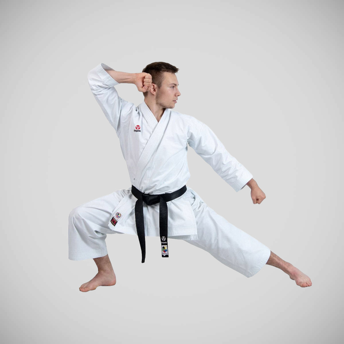 Hayashi Katamori Karate Gi White    at Bytomic Trade and Wholesale