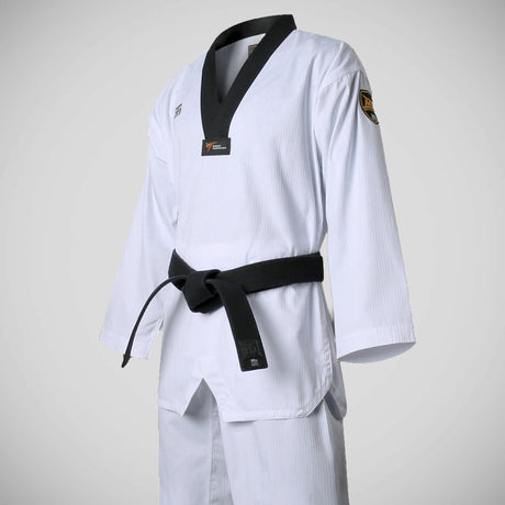 White MTX S2 Basic Black Neck Uniform    at Bytomic Trade and Wholesale