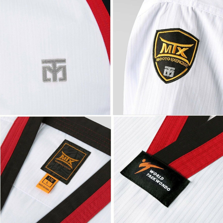 White MTX S2 Poom Uniform Kids    at Bytomic Trade and Wholesale