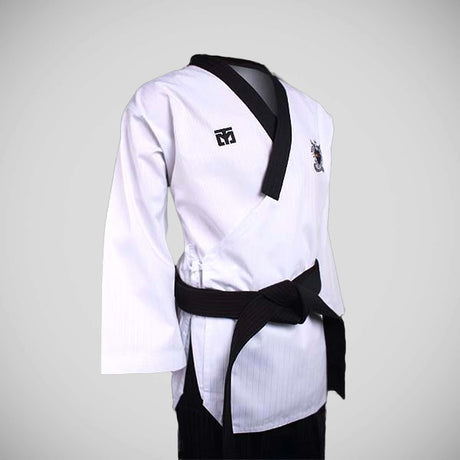 White Mooto Taebek Poomsae Dan Uniform    at Bytomic Trade and Wholesale