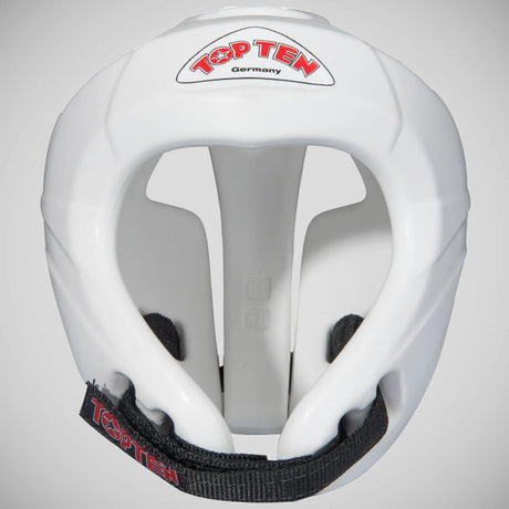 White Top Ten Avantgarde Head Guard    at Bytomic Trade and Wholesale