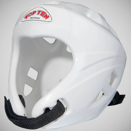 White Top Ten Avantgarde Head Guard    at Bytomic Trade and Wholesale