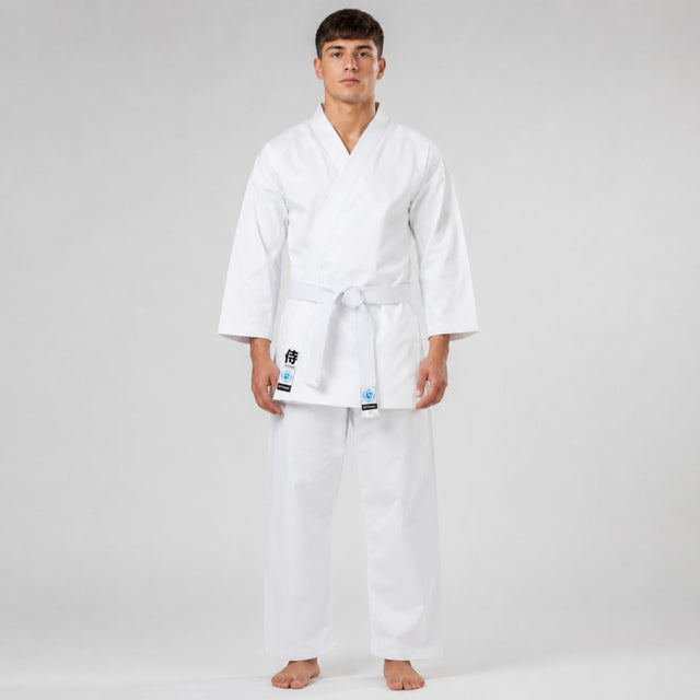 White Bytomic Adult Student Karate Uniform    at Bytomic Trade and Wholesale