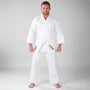 White Bytomic Red Label 7oz Cotton Adult Karate Uniform