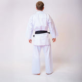 White Bytomic Red Label 7oz Cotton Kids Karate Uniform