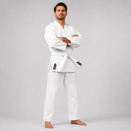 White Bytomic Red Label Adult Judo Uniform