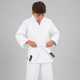 White Bytomic Red Label Kids Judo Uniform