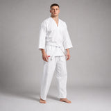 White Bytomic Red Label V-Neck Adult Martial Arts Uniform