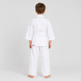 White Bytomic Red Label V-Neck Kids Martial Arts Uniform