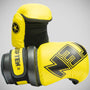 Yellow/Black Top Ten Glossy Block Pointfighter Gloves