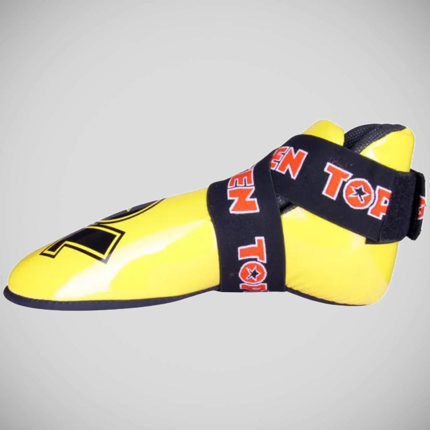 Yellow/Black Top Ten Superlight Glossy Kicks    at Bytomic Trade and Wholesale