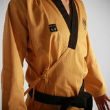 Yellow Mooto Taebek Poomsae High Dan Uniform    at Bytomic Trade and Wholesale