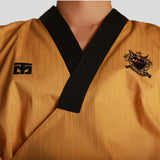 Yellow Mooto Taebek Poomsae High Dan Uniform    at Bytomic Trade and Wholesale