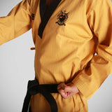 Yellow Mooto Taebek Poomsae High Dan Uniform    at Bytomic Trade and Wholesale