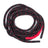 TOP TEN Battle rope 15 m blackgreen 40 mm Black - Red at Bytomic Trade and Wholesale