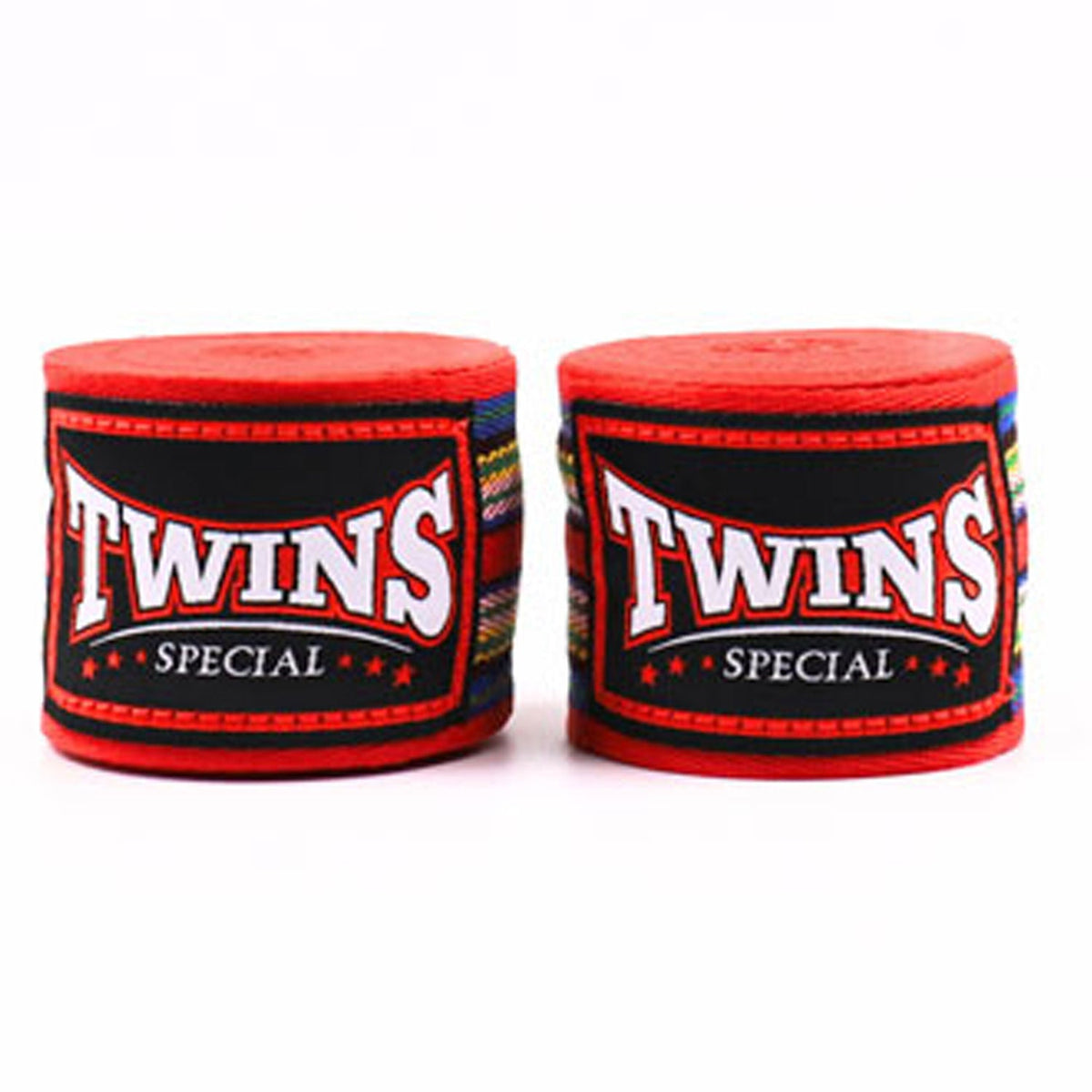 Twins Special CH2 Premium Cotton Hand Wraps Red