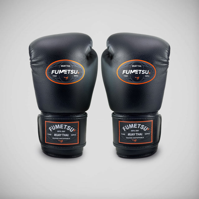 Fumestu FMT1 Thai Boxing Gloves Black at Bytomic Trade and Wholesale