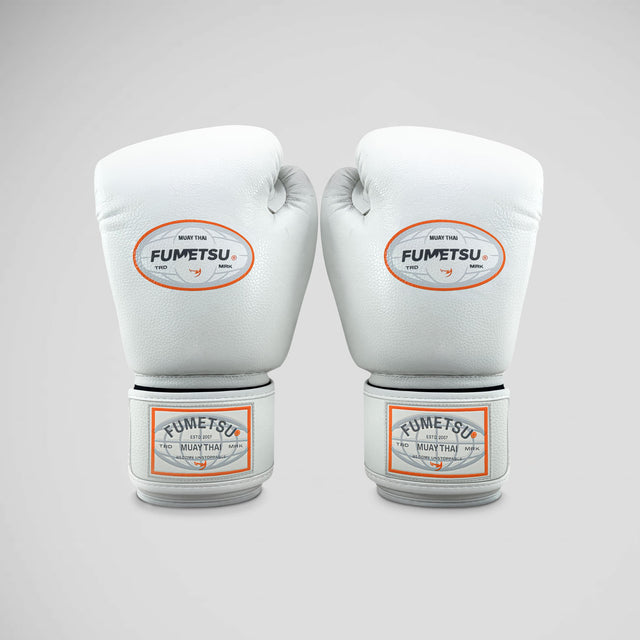 Fumestu FMT1 Thai Boxing Gloves White at Bytomic Trade and Wholesale