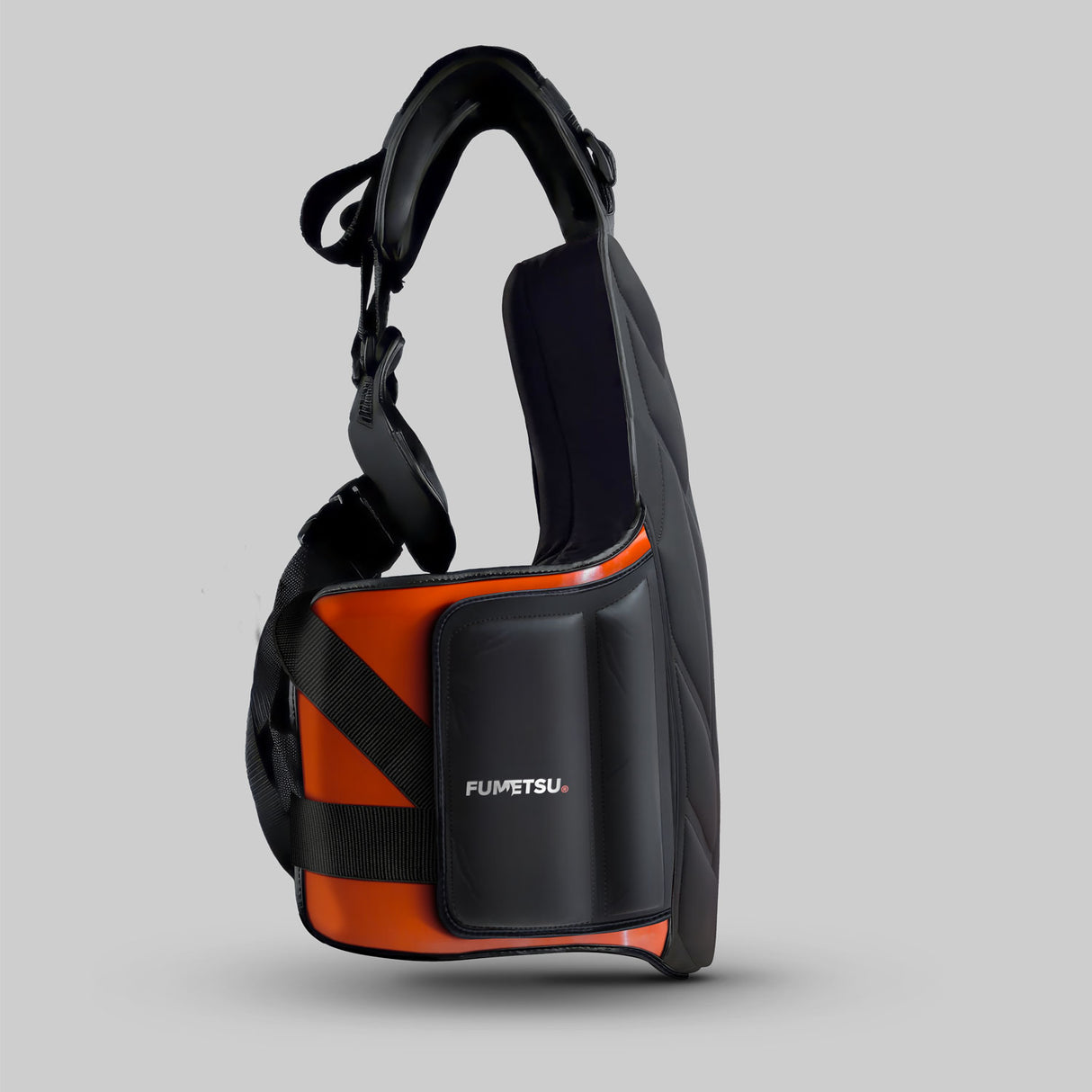 Fumetsu Icon Coaching Body Protector Black/Orange at Bytomic Trade and Wholesale