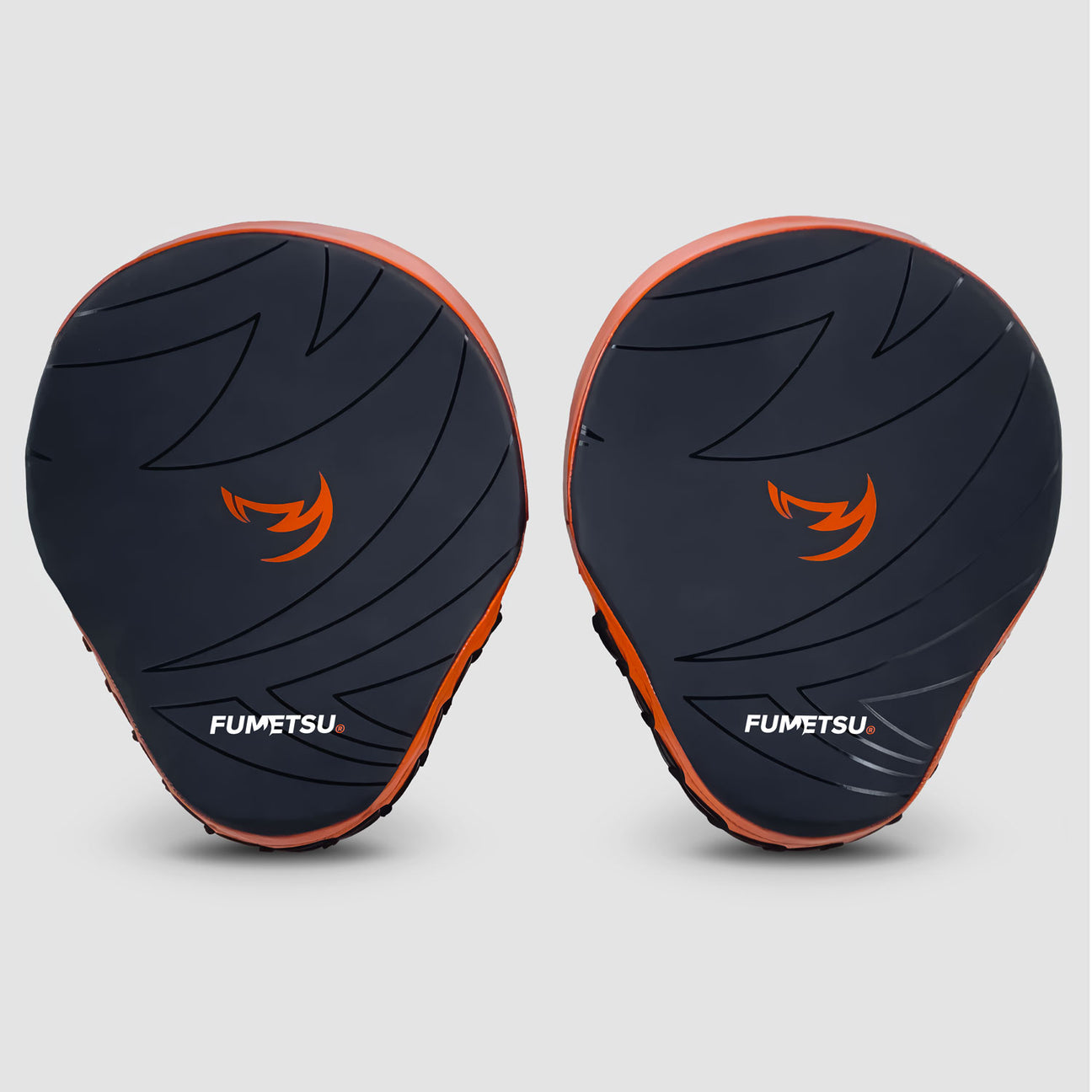 Fumetsu Icon Focus Mitts Black/Orange at Bytomic Trade and Wholesale