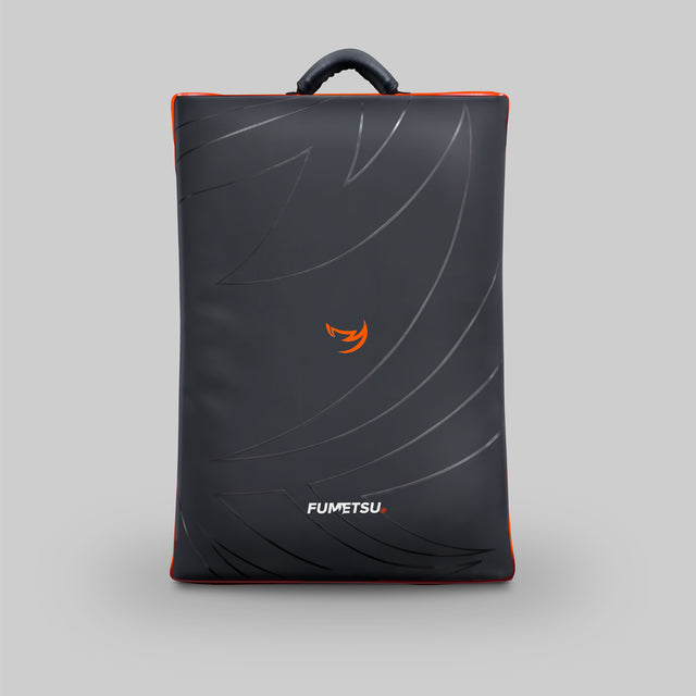 Fumetsu Icon Square Kick Shield Black/Orange at Bytomic Trade and Wholesale