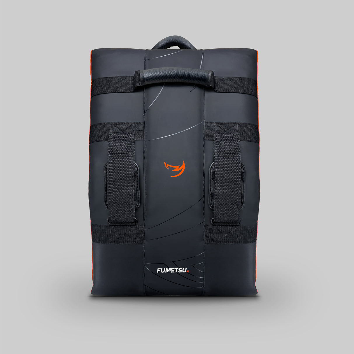 Fumetsu Icon Square Kick Shield Black/Orange at Bytomic Trade and Wholesale