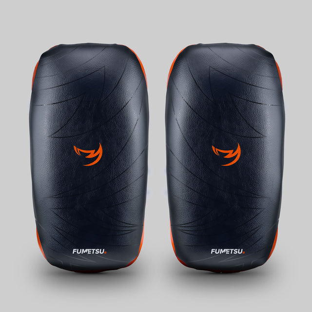 Fumetsu Icon Thai Pads Black/Orange at Bytomic Trade and Wholesale