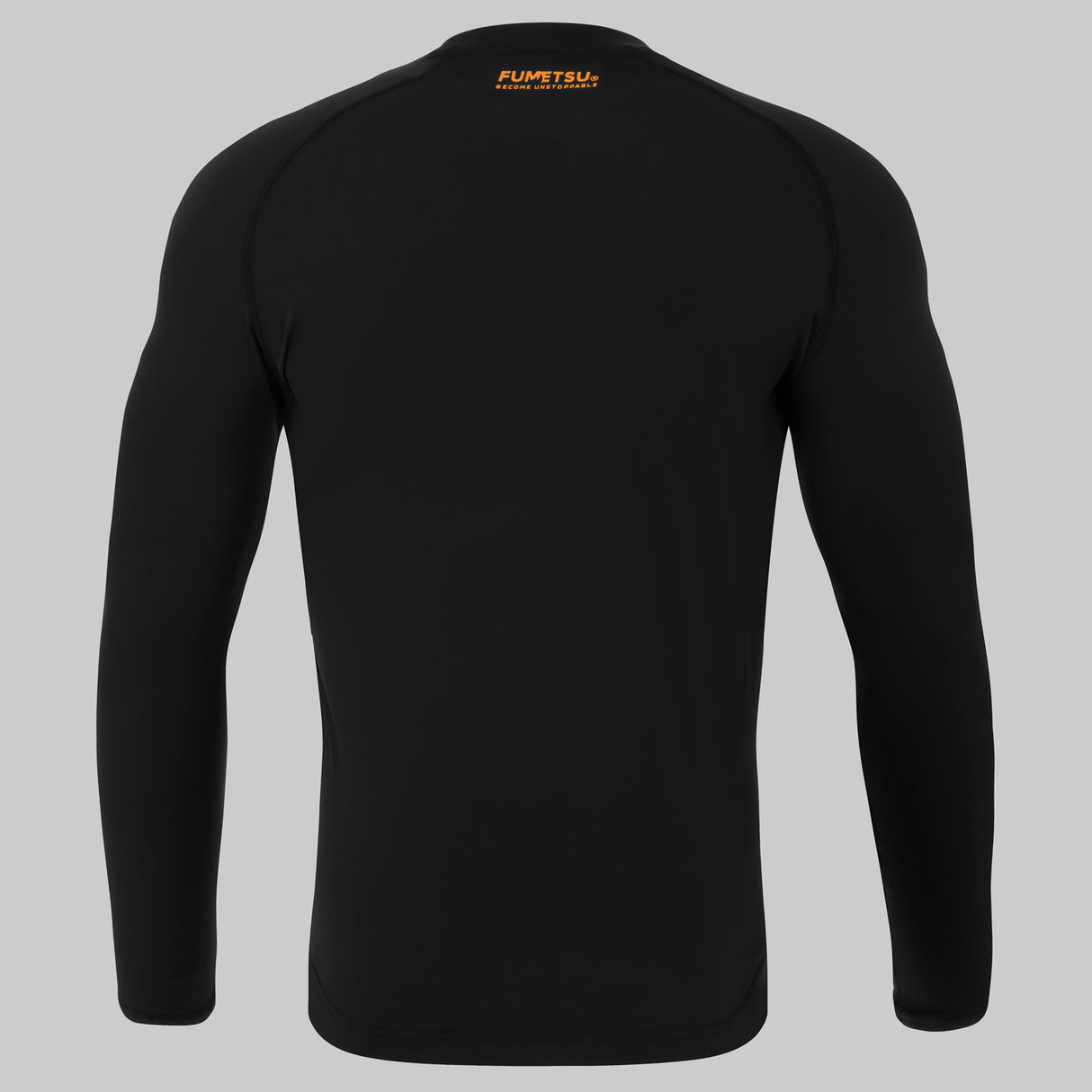 Fumetsu Origins Long Sleeve Rash Guard Black/Orange at Bytomic Trade and Wholesale