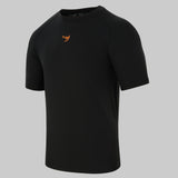 Fumetsu Origins Short Sleeve Rash Guard Black/Orange at Bytomic Trade and Wholesale
